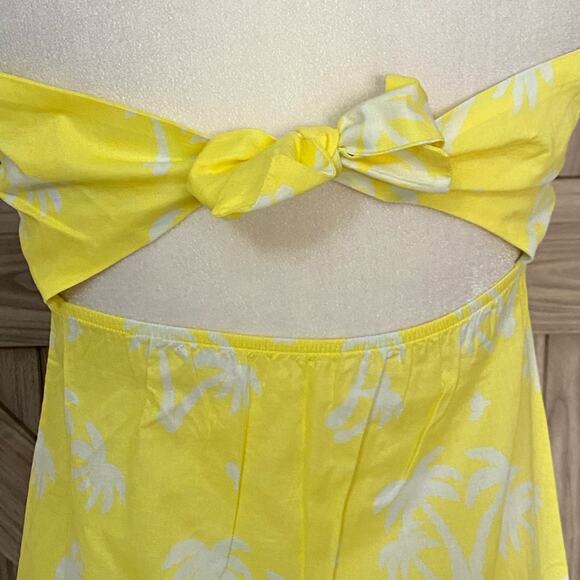 Princess Tam Tam extra small yellow and white mini dress - Picture 4 of 5